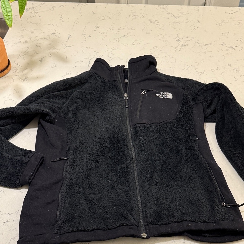 The North Face Black Full-Zip Fleece Jacket